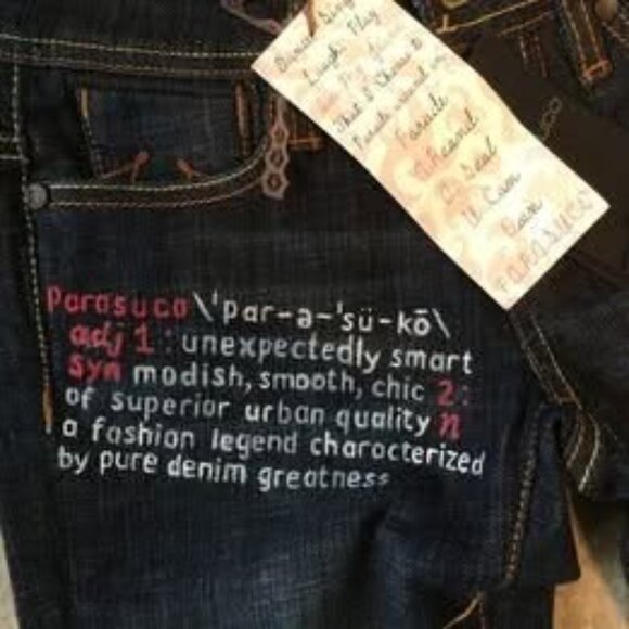 BNWT Parasuco Jeans Amelia size 25 - Picture 4 of 5